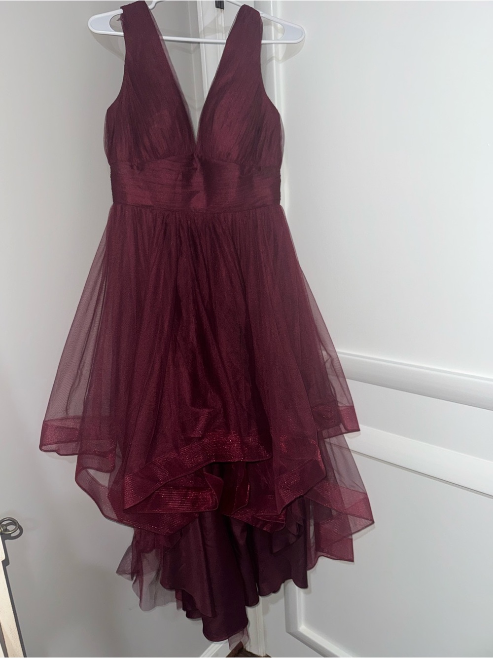 Jjs House Wine-Colored Formal Dress